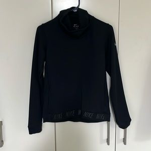 Nike women’s dri fit cowl neck long sleeve shirt